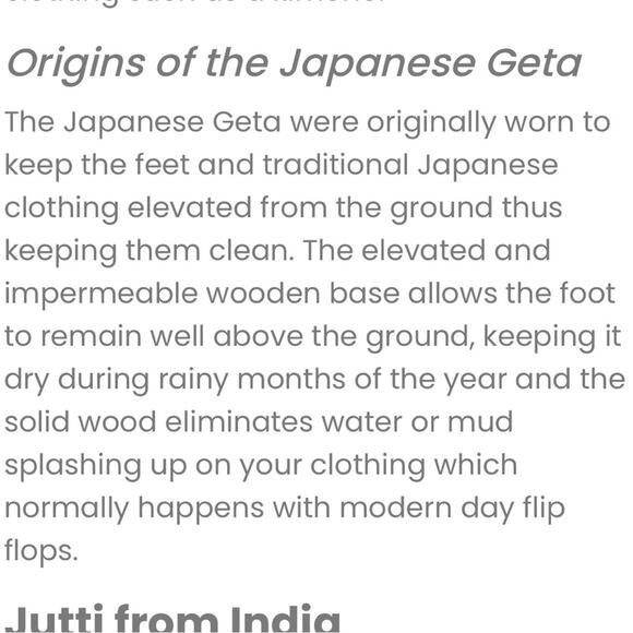 Vintage Japanese yukata/kimono two teeth Geta women’s sandals - Picture 12 of 13